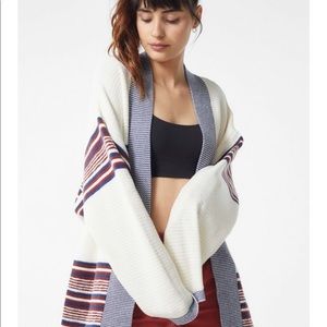 Uo kassi stripe cardigan